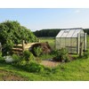 Kronly 50 Pieces Greenhouse Brackets Made Of Stainless Steel, Rustproof,