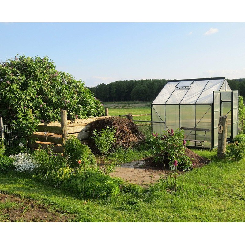 Kronly 50 Pieces Greenhouse Brackets Made Of Stainless Steel, Rustproof,