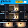 Motion Sensor Outdoor Wall Lights Fixture, Advanced Dusk to Dawn