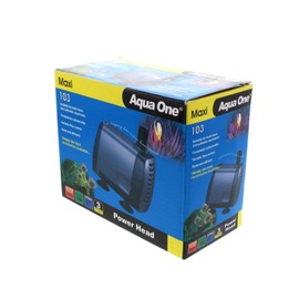 103 Maxi Pump Power Head 1200 L/Hr 1.2m Fish Tank Quiet Aquarium Aqua One