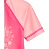 Playshoes Girls 2-Piece Rash Guard Set, coral, 86-92