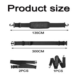 SUP Kayak Carry Strap Adjustable Shoulder Strap,Paddle Board Surfboard Shoulder Strap for SUP, Kayak & Canoe,Heavy-Duty Alloy Strap Buckle Multi-Use Carrier