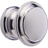 Cosmas 4251CH Polished Chrome Cabinet Hardware Round Knob - 1-3/8"
