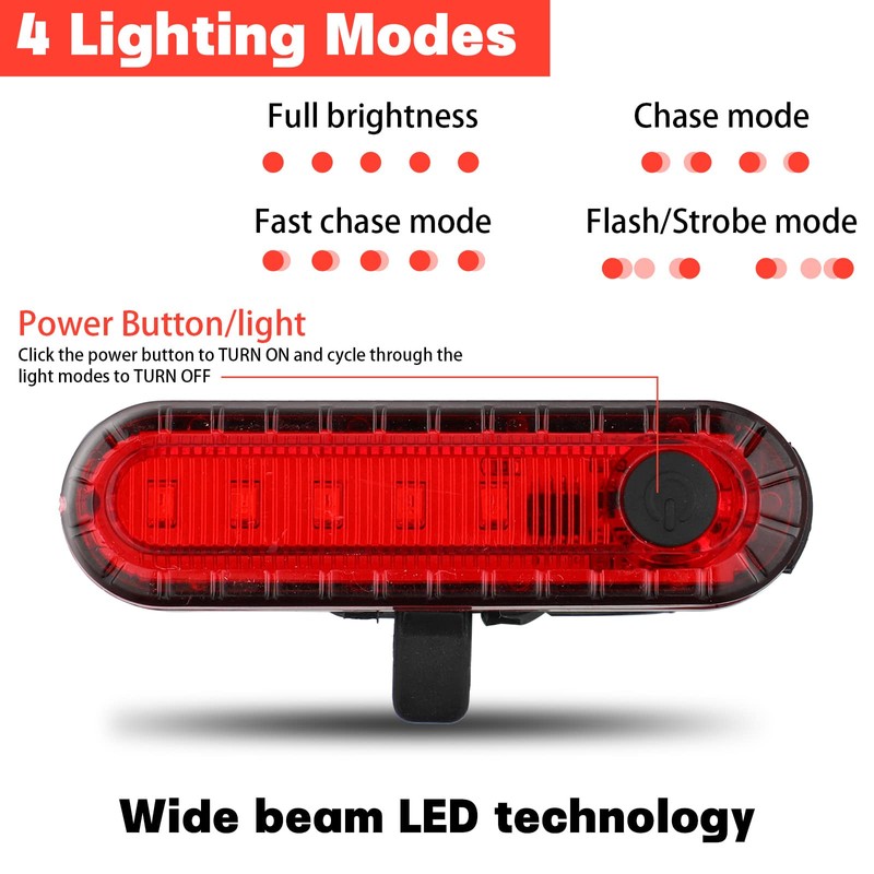 Treela 12 Pieces Battery Boat Navigation Lights Battery Powered Kayak