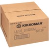 Kikkoman Less Sodium Soy Sauce, 0.5 Gallon -- 6 per