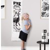 Wee Gallery Bloom Canvas Growth Chart - Wall Hanging Height