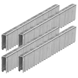 SITLDY 2000-Count 18 Gauge 1/4 Inch Narrow Crown Staples 3/4 Inch Length, Heavy Duty Beveled Chiseled Pointed Galvanized Staples,18 GA Pneumatic or Electric Stapler or Staple Gun