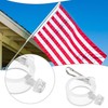 Create idea 6 Pcs Rotating Clapole Rings ID 26mm Flagpole