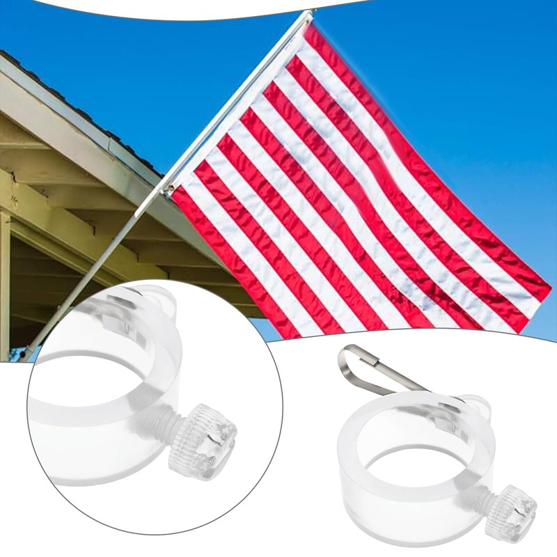 Create idea 6 Pcs Rotating Clapole Rings ID 26mm Flagpole