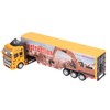 Transport Cart Toy Educational Simulation Alloy Plastic Pull Back Carrier