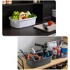JiatuA Large Cleaning Supplies Caddy Portable Shower Basket Supply Organizer