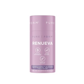 Pure Form Renueva - Suplemento para Mujer en Cápsulas con Resveratrol 98%, Semilla de Uva 95% y Raíz de Betabel | Ingredientes Orgánicos | 90 cápsulas de 800 mg | 45 porciones