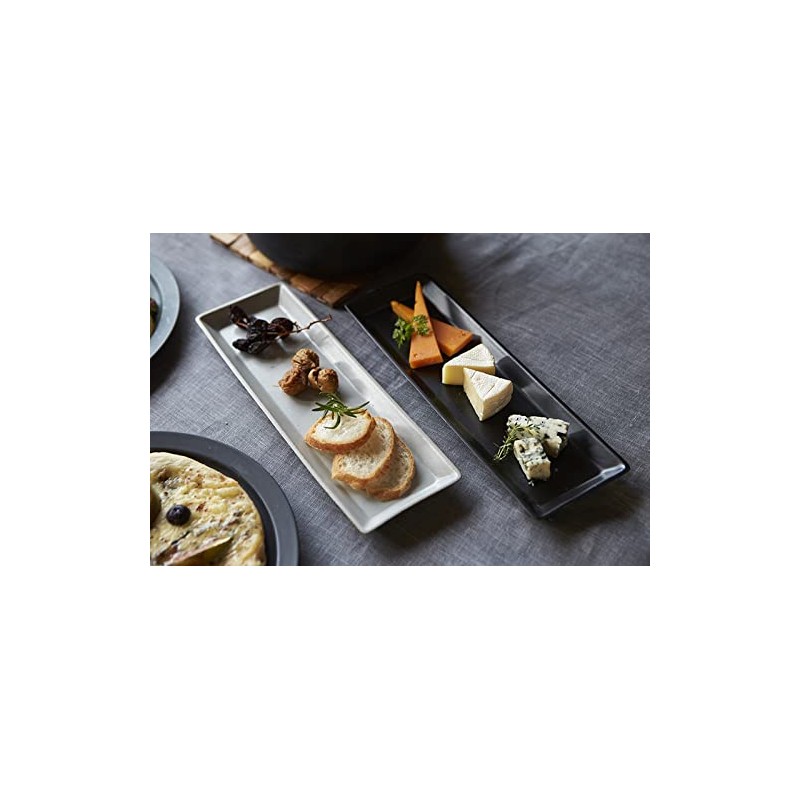 TAMAKI T-937761 Casane Wide Plate, 10.6 inches (27 cm), Width