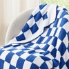 Bedsure Checkered Throw Blanket for Couch - Super Soft, Cozy