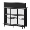 GDLF Home Bar Unit Mini Bar Liquor Cabinet with Storage