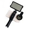 CPL Polarizer Filter & Adjustable Phone Light Tripod Set, Rechargeable