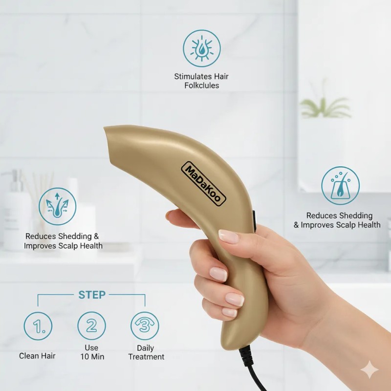 Kit Madakoo Photon Crecimiento Capilar Con Aceite De Romero