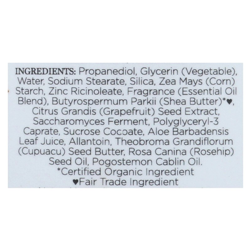 Nubian Heritage Deodorant Patchouli & Buriti 2.25 oz Pack of