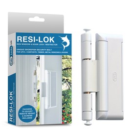 CAL Resi-Lok Resi Window & Door Lock / Restrictor (White)