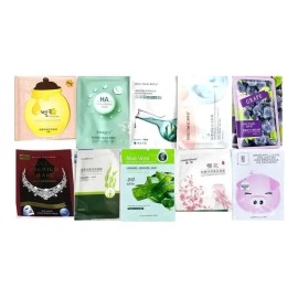 15 Mascarillas Coreanas Humectante Facial Todo Tipo De Piel