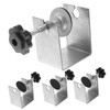 SEWACC 4pcs Front Installation Clamps Cabinet Hardware Fixing Clips for