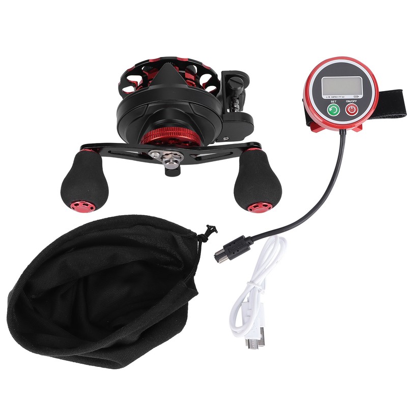 Left Hand USB Rechargeable Digital Display Counting Slow Descending Raft