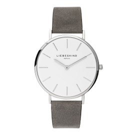 Liebeskind Berlin Ladies’ Analogue Quartz Watch 38 mm, Grey-silver
