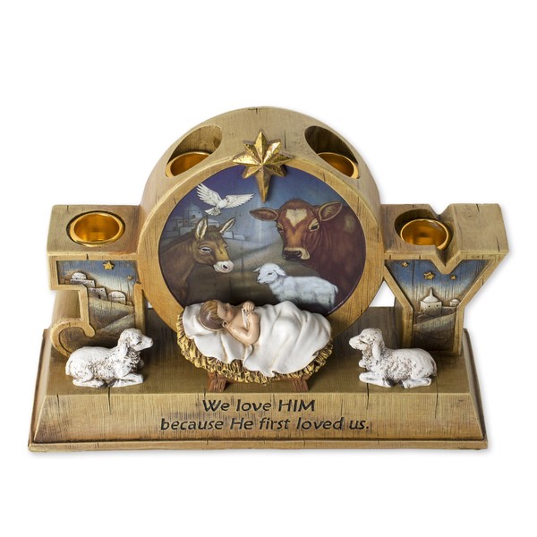 Joseph's Studio by Roman, Christmas Advent Collection, 7" H Advent