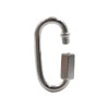 Qjaiune 24Pcs Quick Links 1/8 Inch Stainless Steel D Shape