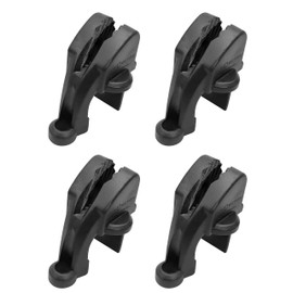 Extreme Max 3005.5091 BoatTector Quick Adjust Pontoon Rail Fender Hanger - Black, Pack of 4