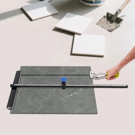 Portable Tile Cutter Tools Professional Manual Tile Cutter for Porcelain/Ceramic Tiles, Tile Cutting Tool Capable Cutter, Suitable for Home Renovation and DIY (Black, 36inch)