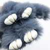 Unpafcxddyig Bunny Keychain Cute Rabbit artificial fur Keychain Car Handbag