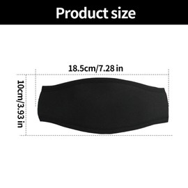 BRTNUP Diving Mask Strap Cover Neoprene Scuba Mask Strap Diving Slap Strap Snorkel Mask Head Strap Diving Hair Protector Wrap for Snorkeling Water Sports
