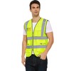 VICRR Safety Vest for Men & Women - Reflective Class