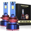 FAXCARS HB4 LED Fog Explosive 9006 LED Headlight Compatible with