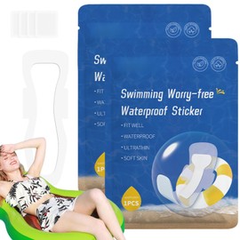 2PCS Waterproof Panti Liner for Swimming,Private Panti Liner Waterproof,Panty Liners for Women,Panty Liner for Sw/Imming,Pu Clear Hy-gienic Li/ners,Private Pa/nti Lin/er,Swim/ming Sticker
