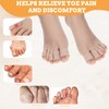 Giantree 6 Stück Silikon Zehenschutz, 3 Größen Schneidbar Zehenschutz, Toe