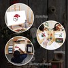 64Pcs Small Christmas Stencils, 3X3 Inch Reusable Craft Stencil for