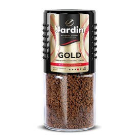 Gold Freeze Dried Coffee by Jardin- Organic Instant Coffee Blend with Creamy Vanilla Ice Cream Flavor – Healthy Coffee Ideal for Any Time of Day - 95g