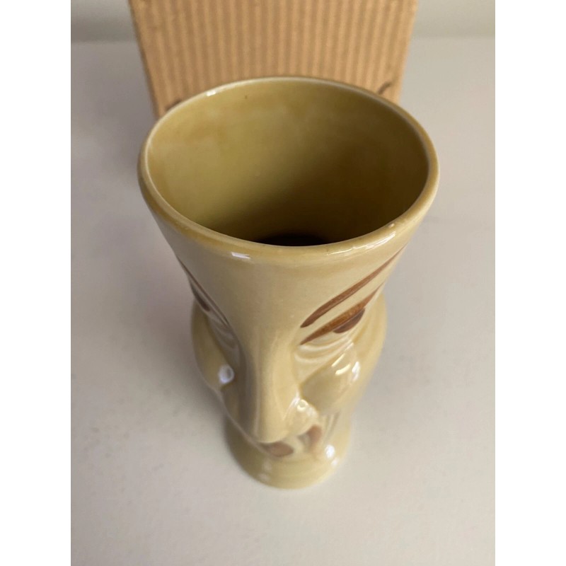 Orchids of Hawaii Fu Manchu Tiki Mug Tumbler Vase R-82