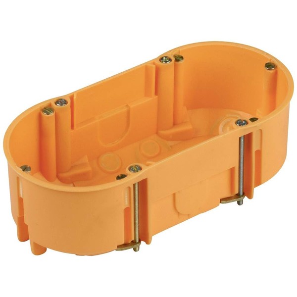 REV 0518352777 Cavity Wall Double Device Junction Box (L x