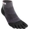 Injinji Run Original Weight Mini Crew Socks Black Shoe Size,