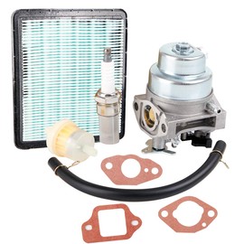Pindex GCV160 Carburettor Lawnmower Carburettor: with Air Filter Spark Plug for GCV160 Engine HRB216 HRR216 HRS216 HRT216 HRZ216 Lawnmower