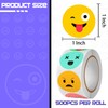 Eideos 1500 PCS Smiley Face Stickers 8 Styles Incentive Stickers