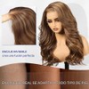 HAIRCUBE Peluca Sintética De Encaje Frontal Hd De 13 X