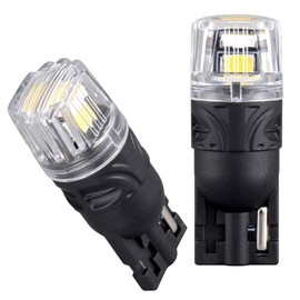 M's Basic by IPF Position Lamp AMZ-PL009 LED Car T10 120lm 6500K White for 12 V, 2 Pieces, Vehicle Inspection Compatible, LED Special Placement, Linearity + Wide Illumination