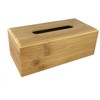 GMMH Bamboo Cosmetic Tissue Box Tissue Dispenser for Tissues or