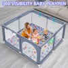 Baby Playpen, Indoor and Outdoor Playard, Play Pens for Kid