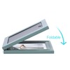 WISADD Horizontal 5X7 Picture Frames Double Hinged Wood Folding Photo