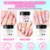 Acrylic Nail Kit for Beginners with 10 Colors Gel Nail